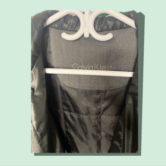 Calvin Klein Men's 2-in-1 Long Dress Jacket w/ Removable Inner Lining, Size 46R - Picture 9 of 11